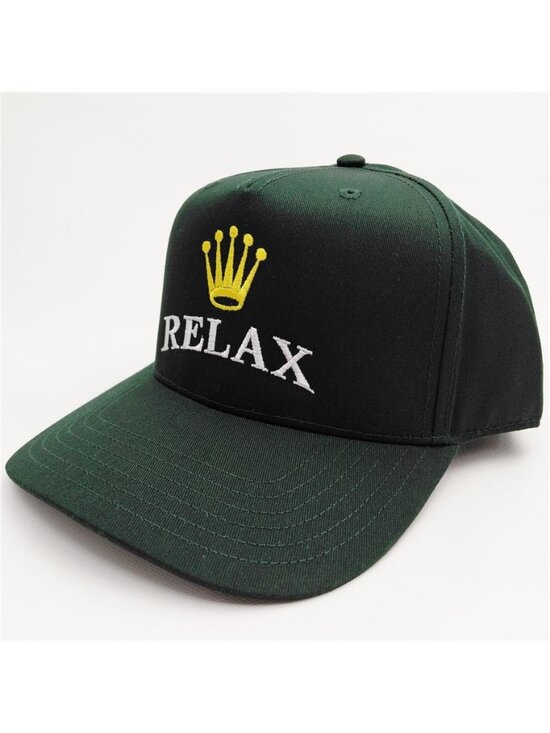 Rolex Crown Embroidered Hat - Green 5-Panel Snapback - USA Made - NEW Streetwear main image 6